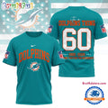 Miami Dolphins 2026 NFL Legacy Limited Edition 3D Shirt