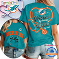 Miami Dolphins 2026 NFL Nurse By Heart Unisex 3D Shirt
