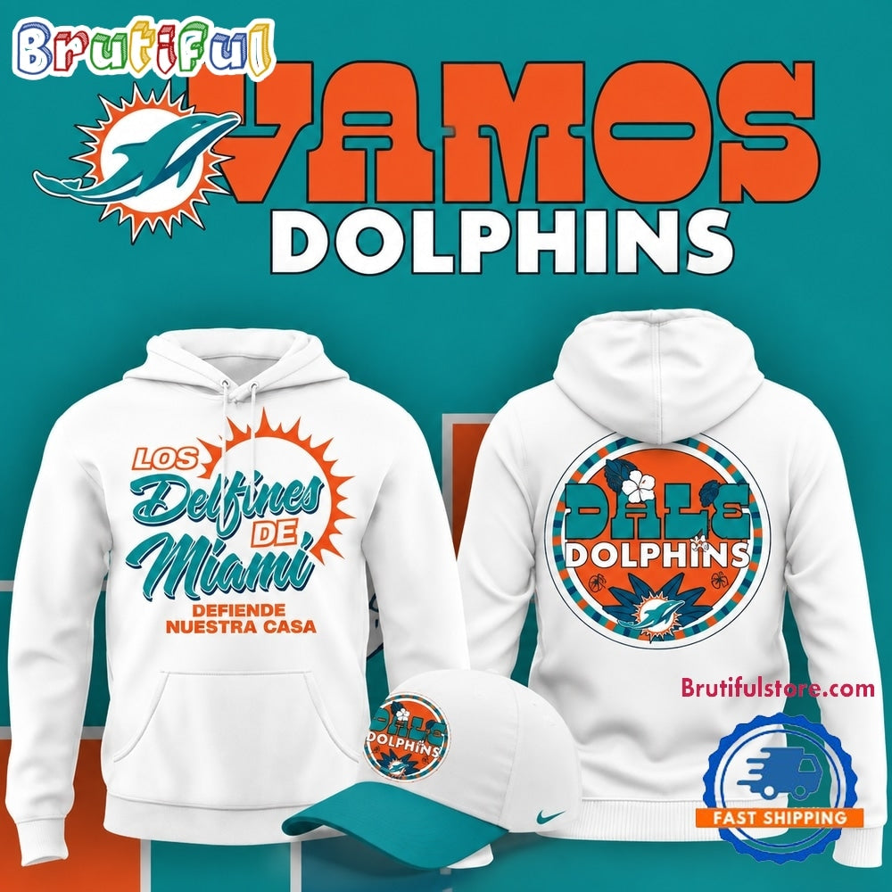 Miami Dolphins Hispanic Heritage Los Delfines De Miami 2026 Hoodie T-Shirt