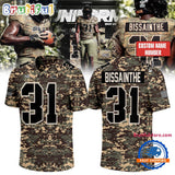 Miami Hurricanes Bissainthe 2025 Football Salute to Service Custom Jersey Shirt
