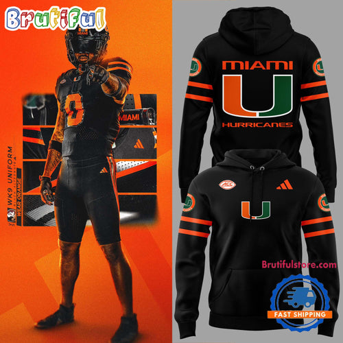 Miami Hurricanes DARK MODE Limited Edition Hoodie1