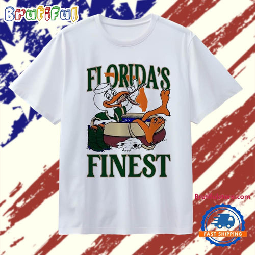 Miami Hurricanes Florida’s Finest Mascot T Shirt