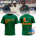 Miami Hurricanes Football Greentree Made Me Green T Shirt