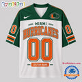 Miami Hurricanes NCAA College Team Pride Personalized Football jersey