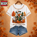 Miami Hurricanes NCAA Fall Is My Favorite Color Football Unisex 3D Shirt