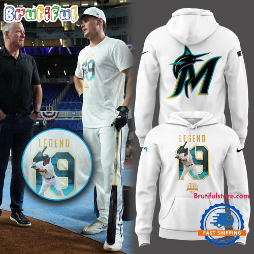 Miami Marlins Baseball 2025 Marlins Honoring Jeff Conine Hoodie T-Shirt