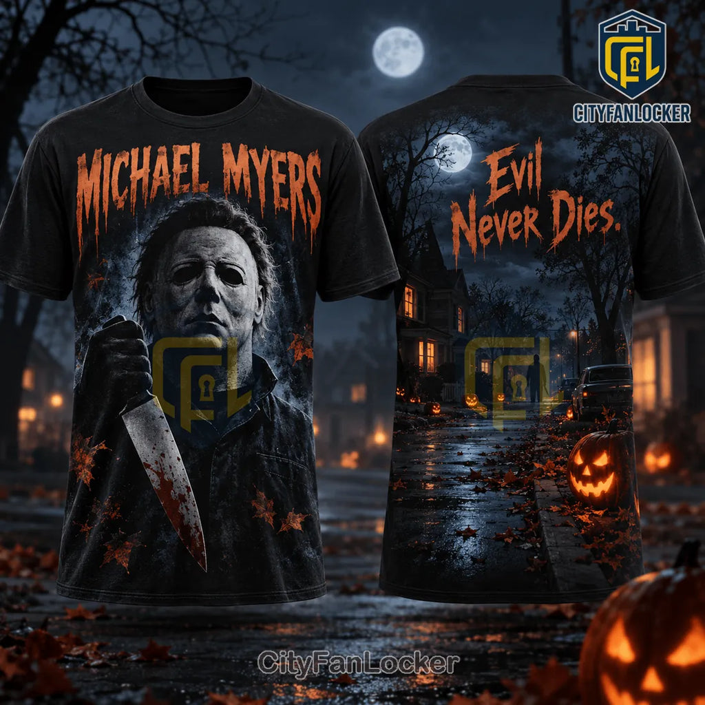 Michael Myers Evil Never Dies Halloween T-Shirt