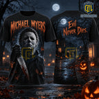 Michael Myers Evil Never Dies Halloween T-Shirt