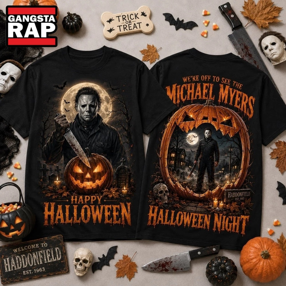 Michael Myers Halloween Night Great Pumpkin Hoodie T-Shirt