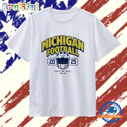 Michigan Wolverines 2025 Hail to the Victor Team 146 T Shirt