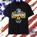 Michigan Wolverines 2026 Big Ten Men’s Basketball graphic T Shirt