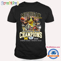 Michigan Wolverines Big Ten Men’s Basketball Tourament Champions 2025 New T Shirt