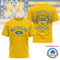 Michigan Wolverines NCAA Law Appreciation Month Unisex 3D Shirt