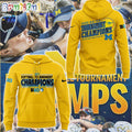 Michigan Wolverines Softball 2025 Big Ten Tournament Champions 3D Printed Hoodie
