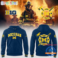 Michigan Wolverines x Firefighter Appreciation Night Hoodie T-Shirt