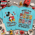 Mickey Mouse Is My Jam Cute Love Hoodie T-Shirt