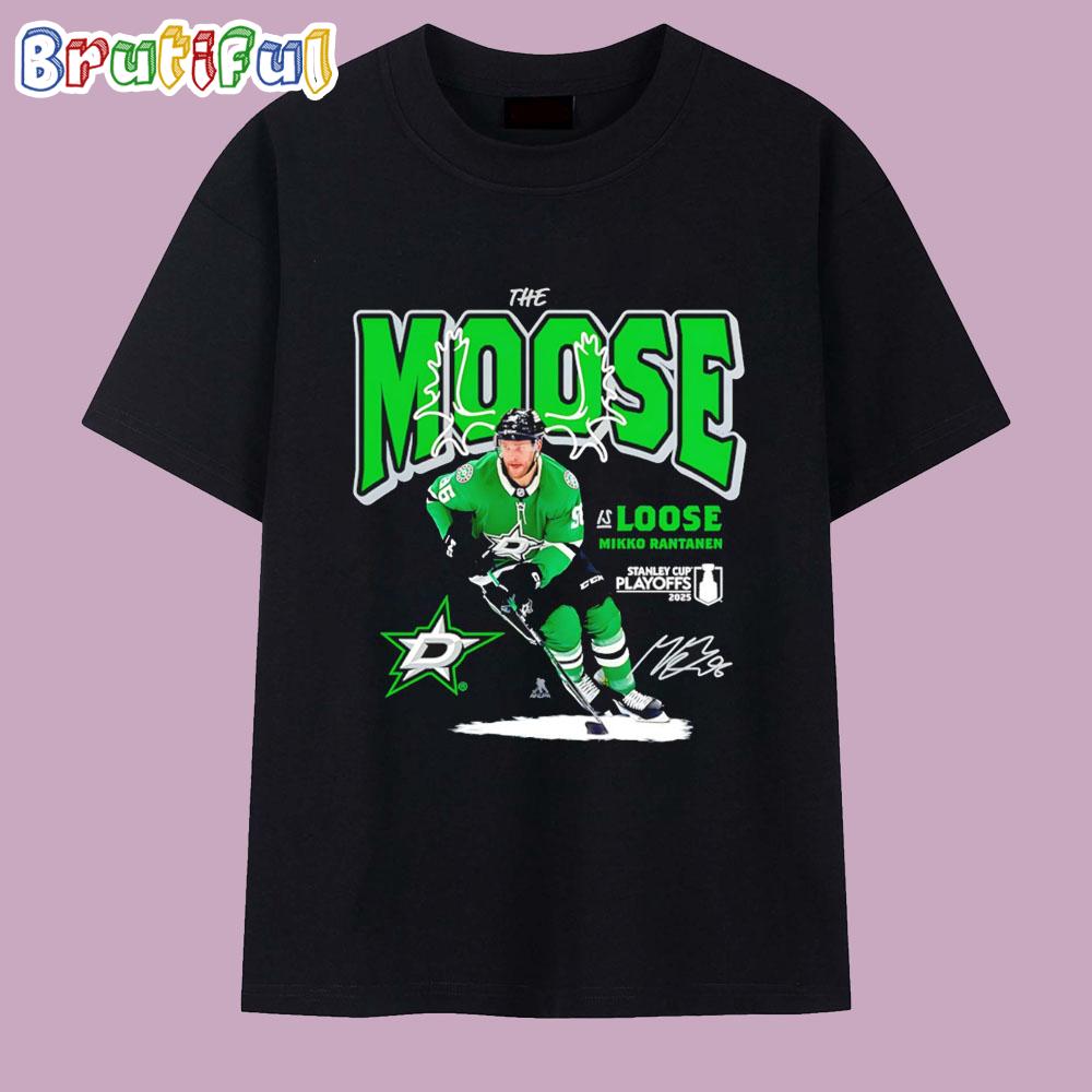 Mikko Rantanen Dallas Stars 2025 Stanley Cup Playoffs Player Collage T Shirt