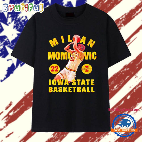 Milan Momcilovic Iowa State Cyclones Illustrated 26 T Shirt