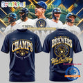 Milwaukee Brewers 2026 NL Central Champions Limited Edition T Shirt