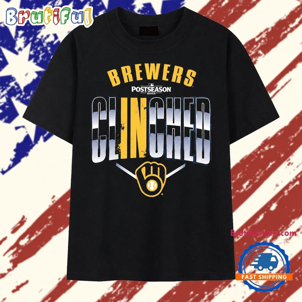 Milwaukee Brewers 2026 Postseason Clinched T Shirt