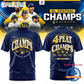 Milwaukee Brewers 4 TIME CONSECUTIVE NL CENTRAL CHAMPIONS 2026Win Our Way T Shirt