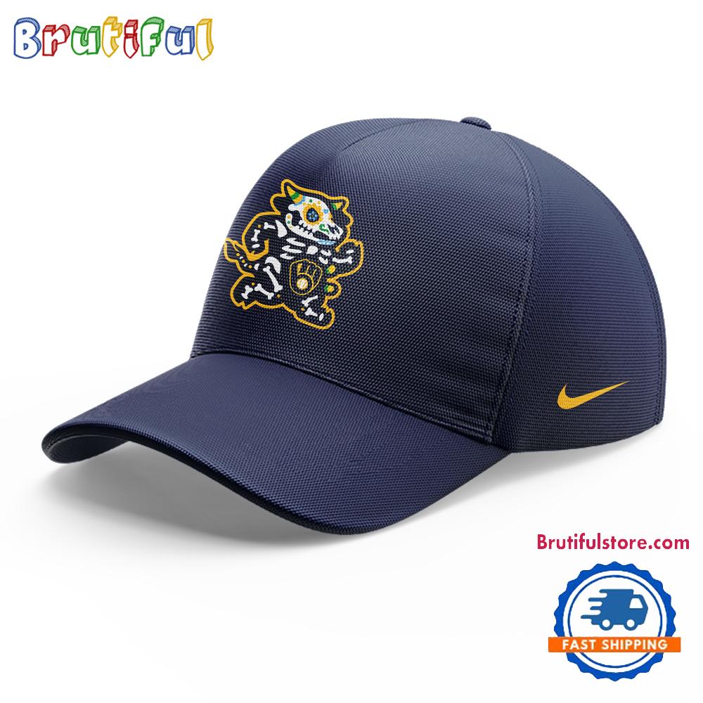 Milwaukee Brewers Baseball Granjeros De Wisconsin 2025 3D Print Cap