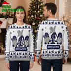 Milwaukee Brewers Gnome Trio Ugly Christmas Sweater