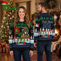 Milwaukee Brewers Grinch Custom Name And Number Ugly Christmas Sweater