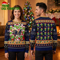 Milwaukee Brewers Grinch Family Xmas Day Ugly Christmas Sweater