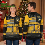 Milwaukee Brewers Patchwork Pattern Ugly Christmas Sweater