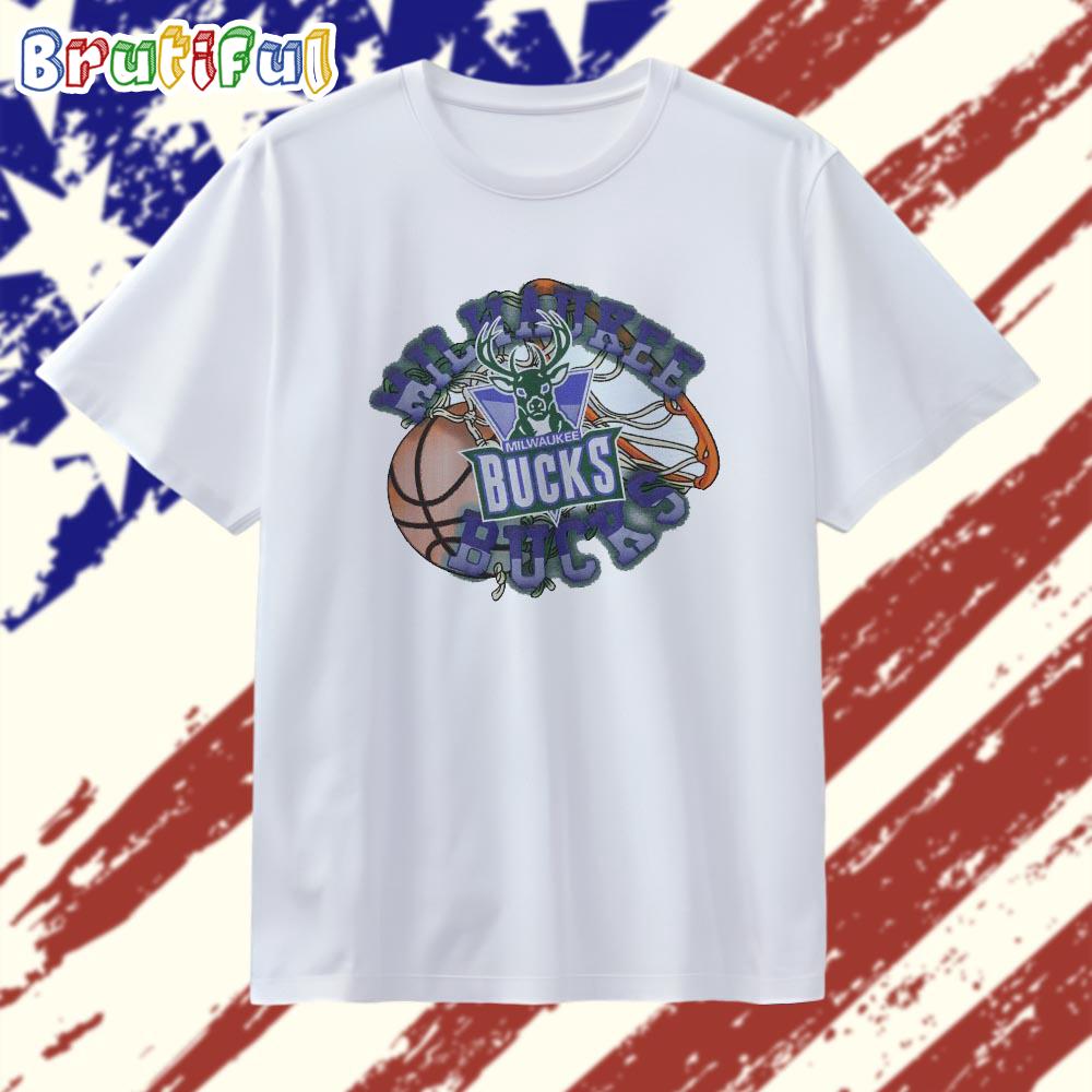 Milwaukee Bucks basketball graphic T Shirt