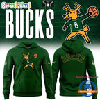 Milwaukee Bucks Basketball Logo Cartoon 2025 Special New Hoodie T-Shirt