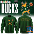 Milwaukee Bucks Basketball Logo Cartoon 2025 Special New Hoodie T-Shirt