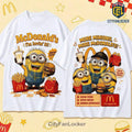 Minions x McDonald’s Fast Food Character T-Shirt