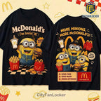 Minions x McDonald’s Fast Food Character T-Shirt