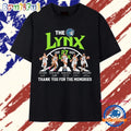 Minnesota Lynx Abbey Road Signatures Thank You For The Memories T Shirt