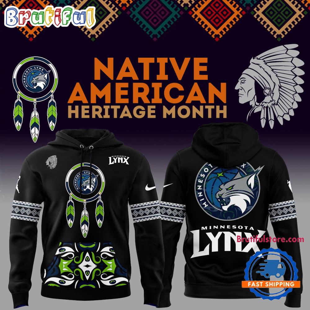 Minnesota Lynx National American Indian Heritage Month 3D Print Hoodie T-Shirt