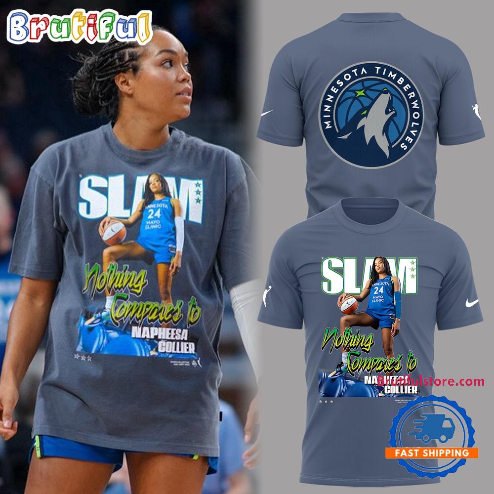 Minnesota Lynx Slam Nothing Compares to Napheesa Collier MVP 2025 Hoodie T-Shirt
