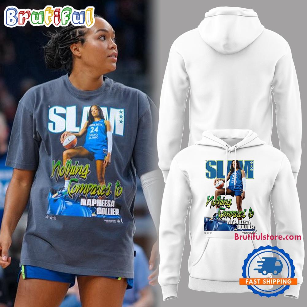 Minnesota Lynx x Napheesa Collier to Win MVP 2025 White 3D Hoodie