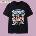 Minnesota Timberwolves All Team Caricature Signature T Shirt