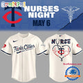 Minnesota Twins Baseball NURSES NIGHT 2025 Limited New Jersey Shirt