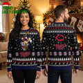 Minnesota Twins Baseball Players Snowflake Ugly Christmas Sweater