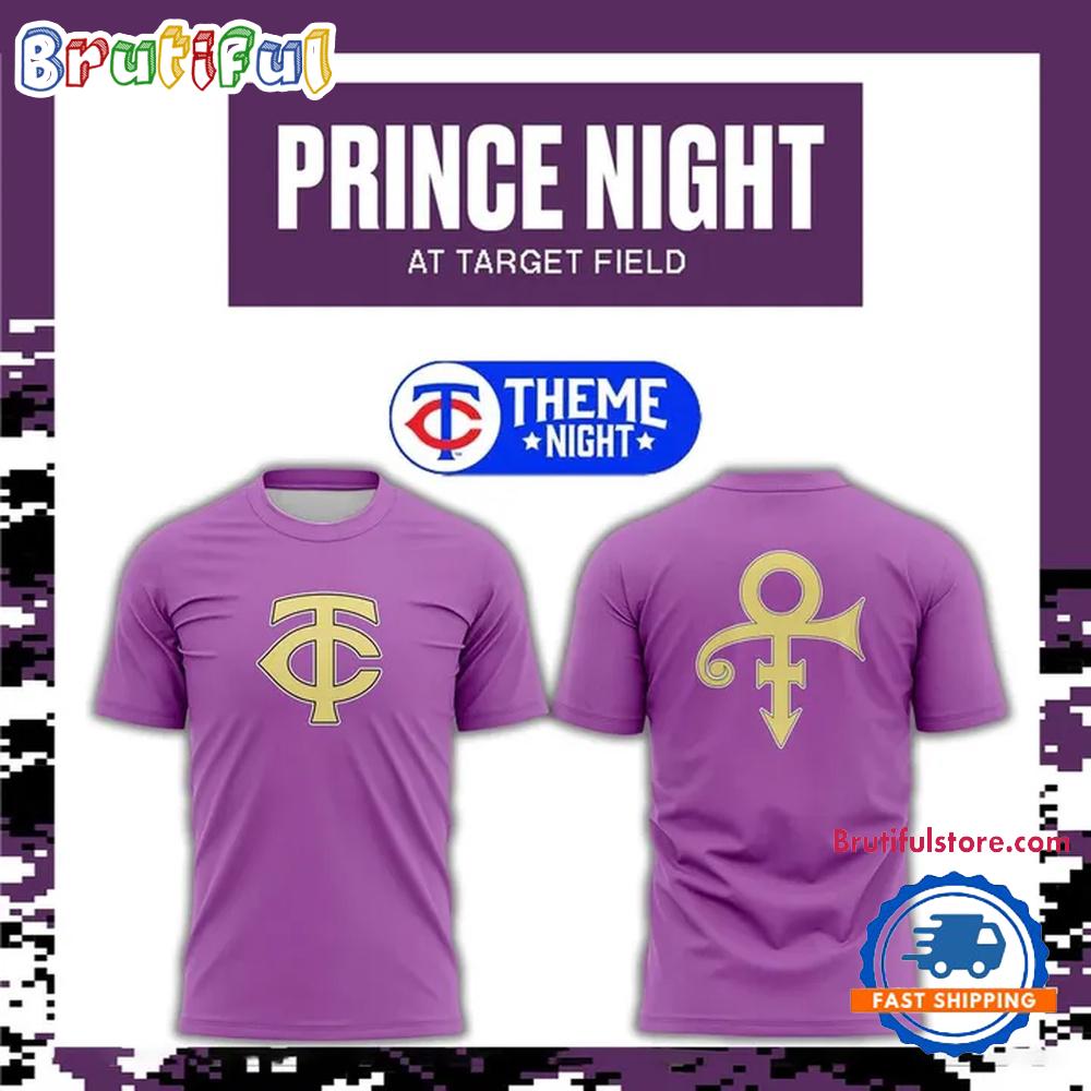 Minnesota Twins Prince Night Limited Edition T-Shirt
