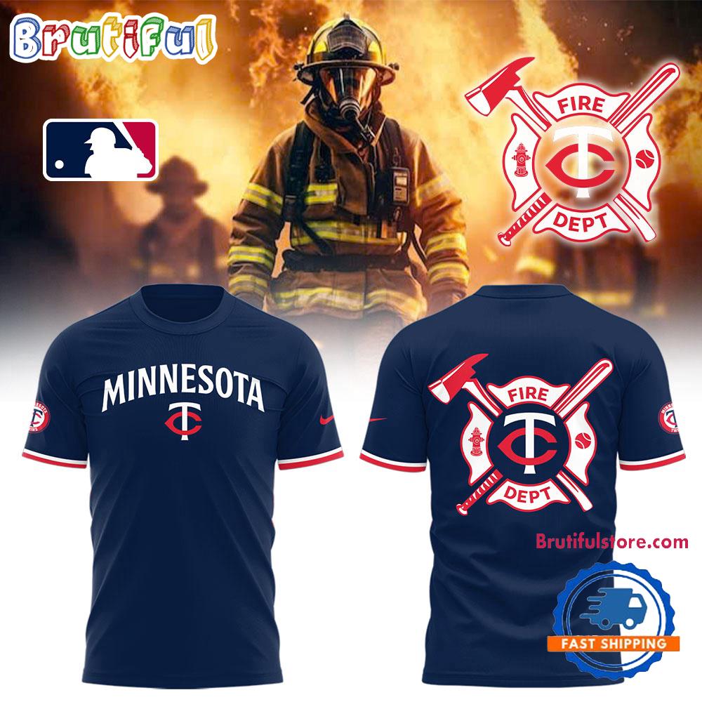 Minnesota Twins x Firefighter Appreciation Night 2025 Hoodie T-Shirt