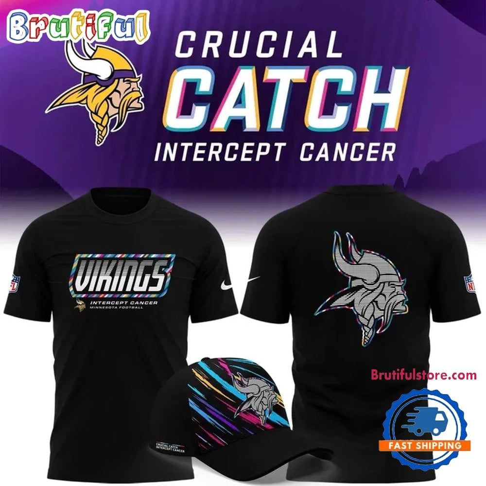 Minnesota Vikings 2026 NFL Crucial Catch New Design Hoodie T-Shirt