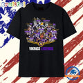 Minnesota Vikings Greats Signatures Vintage Football Graphic T Shirt