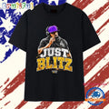 Minnesota Vikings Just Blitz NFL Football T Shirt