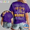 Minnesota Vikings NFL All Day Nurse All Night Unisex 3D Shirt
