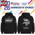 Minnesota Vikings NFL Crucial Catch 2026 Limited Edition Black Hoodie Shirt, Football New Design Shirt