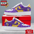 Minnesota Vikings NFL End Zone Energy Custom Air Force 1 Shoes Sneaker